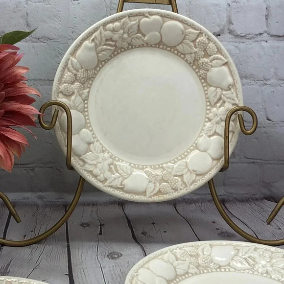 Metlox vernon bake salad dessert plates - Picture 2 of 7